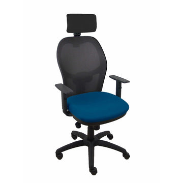 Chaise de Bureau avec Appui-tête P&C 10CRNCR Blue marine