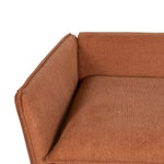 Canapé chaise longue Marron Bois Fer Foam 210 x 100 x 90 cm