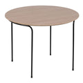 Table Basse NUDE Noir Naturel 60 x 60 x 45 cm