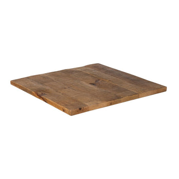 Plateau de table Carré Beige Bois de manguier 70 x 70 x 3 cm