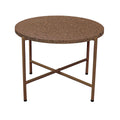 Table d'appoint Terrazzo Marron 60 x 60 x 45 cm