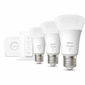 Lampe LED Philips Starter Kit E27 9,5 W Blanc F (3 Unités)