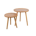 Ensemble de tables Romimex Naturel Bois 2 Pièces