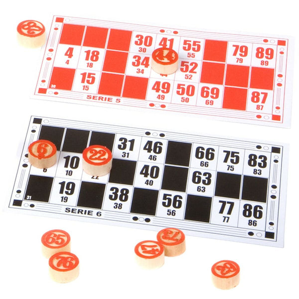 Bingo Colorbaby Bois Papier Plastique (24 Unités)