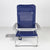 Chaise de Plage Aktive Slim Pliable Blue marine 47 x 89 x 57 cm (2 Unités)