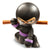 Figurine d’action Ninja (6 cm)