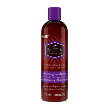 Après-shampooing pour cheveux fins Biotin Boost HASK (355 ml)