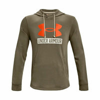 Sweat à capuche homme Under Armour  Hoodie  Kaki