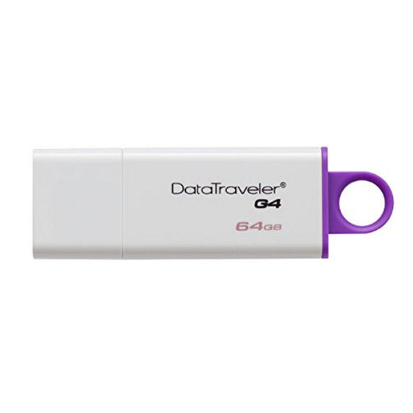 Pendrive Kingston DTIG4 64 GB USB 3.0 Blanc Violet