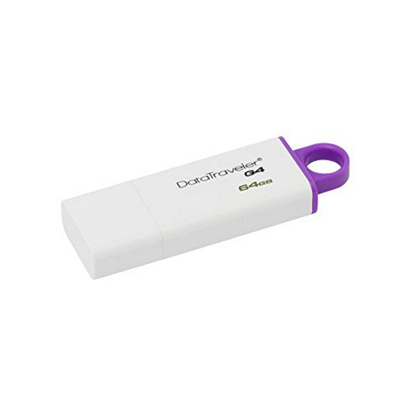 Pendrive Kingston DTIG4 64 GB USB 3.0 Blanc Violet