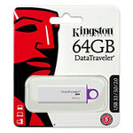 Pendrive Kingston DTIG4 64 GB USB 3.0 Blanc Violet