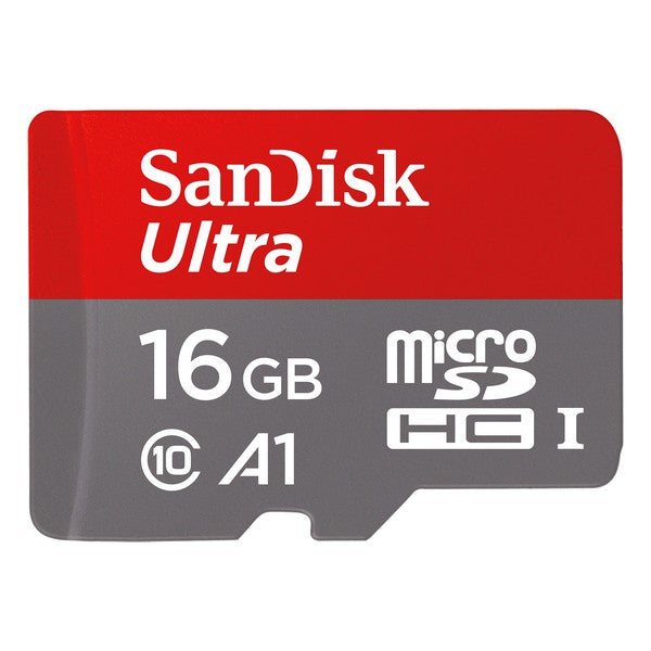 Carte Mémoire Micro SD avec Adaptateur SanDisk Ultra 16 GB (Refurbished A+)