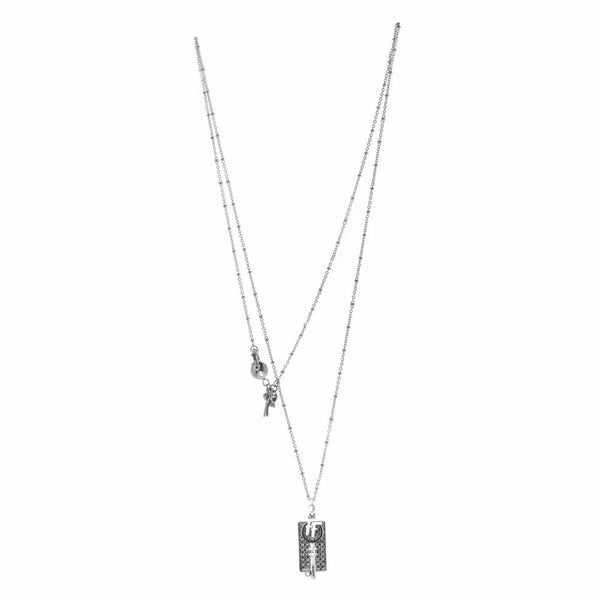 Collier Femme Folli Follie 3N1F066C (45 cm)