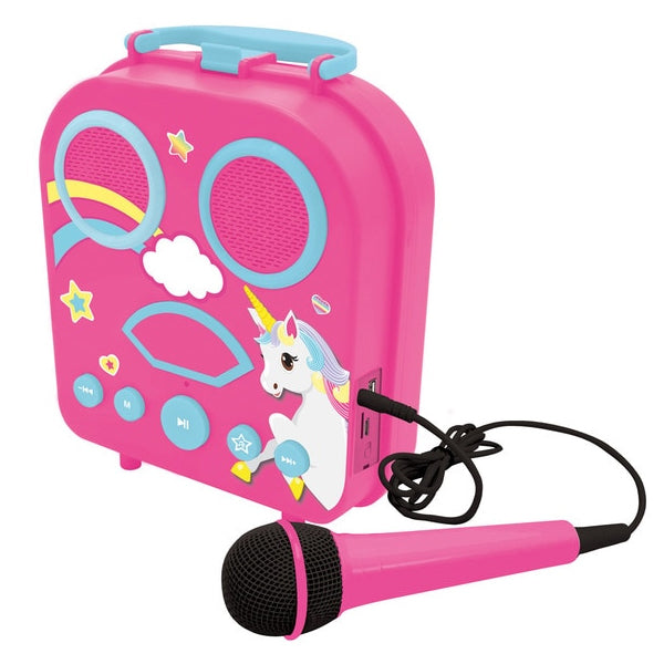 Microphone Karaoké Unicorn Lexibook Bluetooth