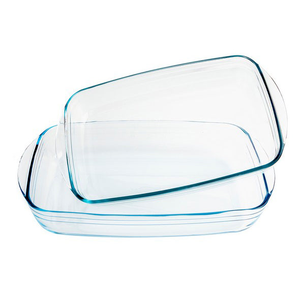 Ensemble de plats de cuisson au four Ô Cuisine Verre borosilicaté (2 pcs)