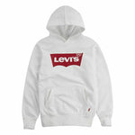 Sweat à capuche enfant S S KNIT TOP Levi's 9E8778-001 Blanc