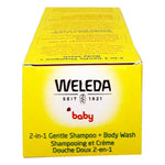 2-in-1 Gel et shampooing Baby Weleda Calendula (200 ml)