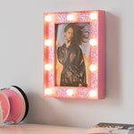 Porte photos mural Glitter (10 LED) (10 x 15 cm)