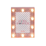 Porte photos mural Glitter (10 LED) (10 x 15 cm)