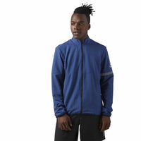 Veste de Sport pour Homme Reebok Run Woven Bleu foncé