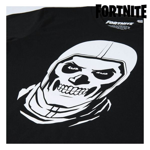 T shirt à manches courtes Enfant Fortnite Noir