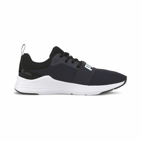 Chaussures de Running pour Adultes Puma Wired Run Bleu foncé Unisexe