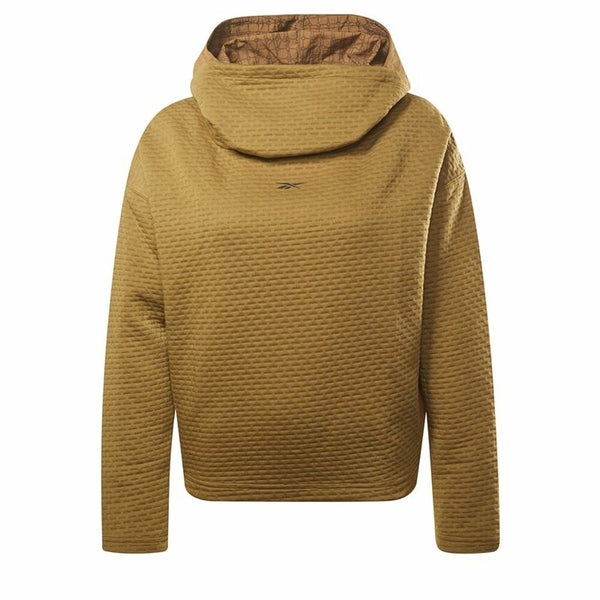 Sweat à capuche femme Reebok Thermowarm+ Graphene W Marron