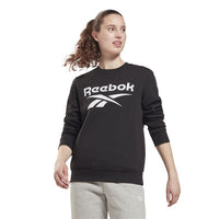 Sweat sans capuche femme Reebok Identity Logo W Noir