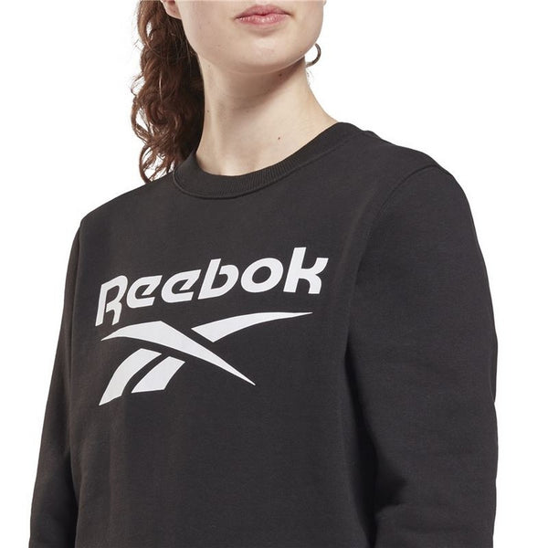 Sweat sans capuche femme Reebok Identity Logo W Noir