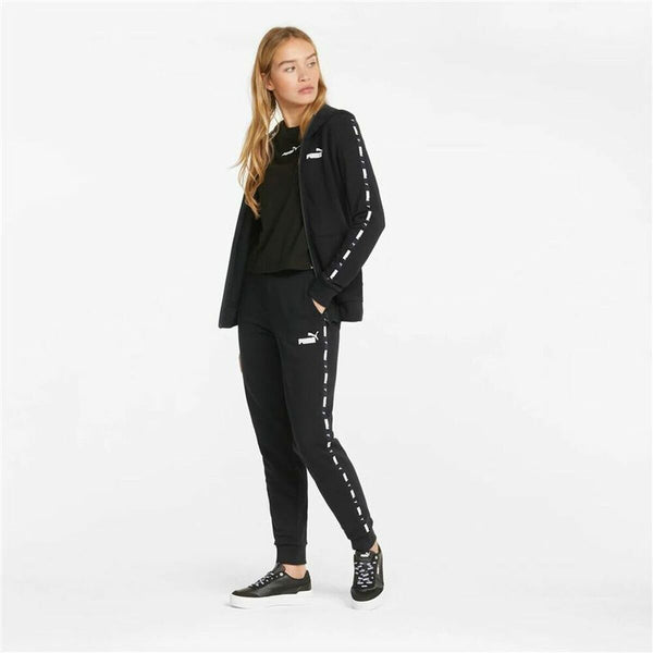 Pantalon de sport long Puma Power Tape W Noir Femme