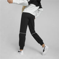 Pantalon de Survêtement pour Adultes Puma Colorblock  Noir Femme