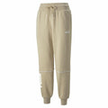 Pantalon de Survêtement pour Adultes Puma Colorblock  Beige Femme