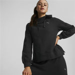 Sweat à capuche femme Puma Noir