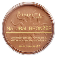 Poudre auto-bronzante Natural Bronzer Rimmel London (14 g)