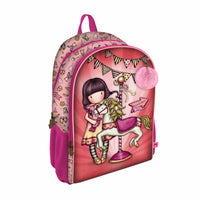 Cartable Gorjuss Carousel Saumon (31.5 x 40 x 22.5 cm)