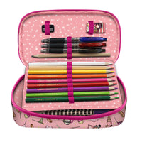 Pochette crayons Gorjuss Carousel Saumon (45 Pièces)