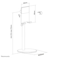 Support Neomounts DS10-200SL1          Argent