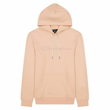 Sweat à capuche homme Champion Script Logo Rose