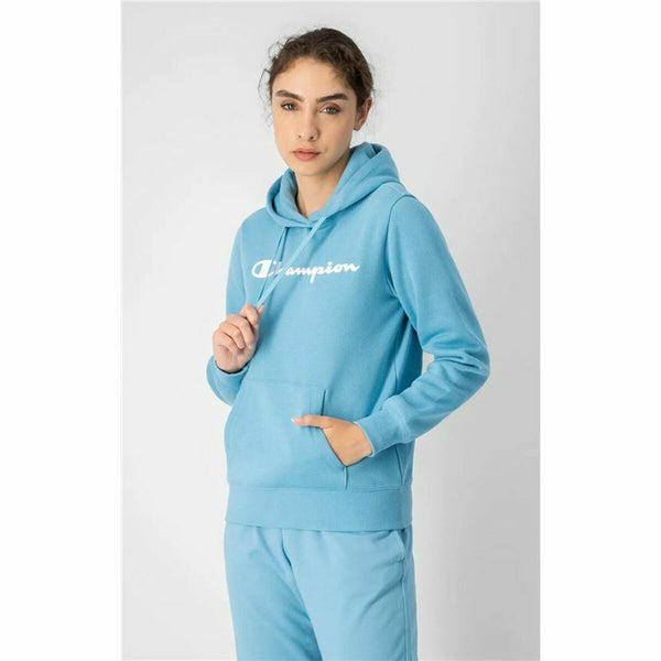 Sweat à capuche femme Champion Bleu