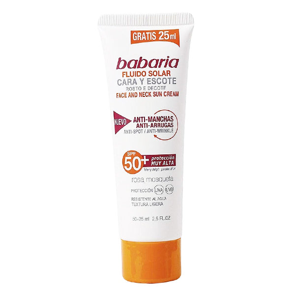 Écran solaire visage Solar Adn Sensitive Babaria Spf 50 (75 ml)