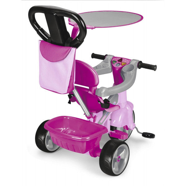 Tricycle Feber Baby Plus Music (69 x 52 x 96 cm) Rose