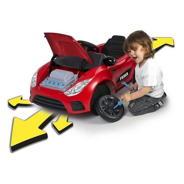 Voiture électrique pour enfants Feber My Real Car 6V Rouge