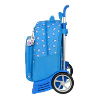 Cartable à roulettes El Hormiguero Bleu (32 x 42 x 15 cm)