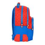 Cartable Super Mario Rouge Bleu (32 x 42 x 15 cm)