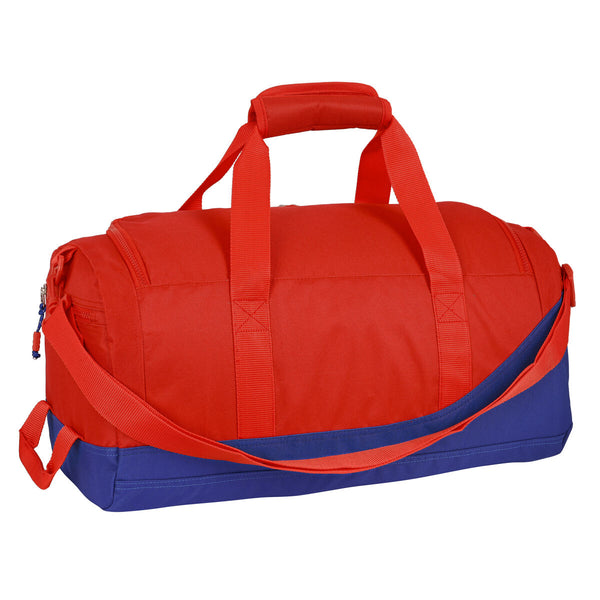 Sac de sport Atlético Madrid Rouge Blue marine (50 x 25 x 25 cm)