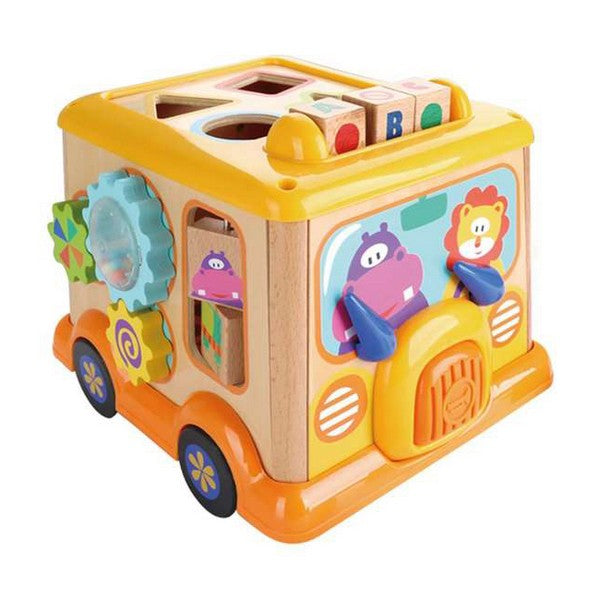 Jeu de construction Bus 5 pcs Bois (18+ mois)