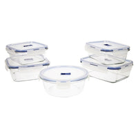 Ensemble de Boîtes à Lunch Luminarc Pure Box Active (5 pcs) Verre (5)