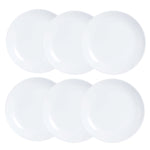 Service de vaisselle Luminarc Diwali 6 pcs Blanc verre (19 cm)