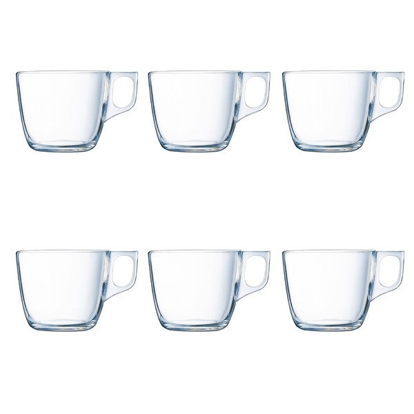 Ensemble de tasses à café Luminarc 6 pcs Transparent (22 cl)