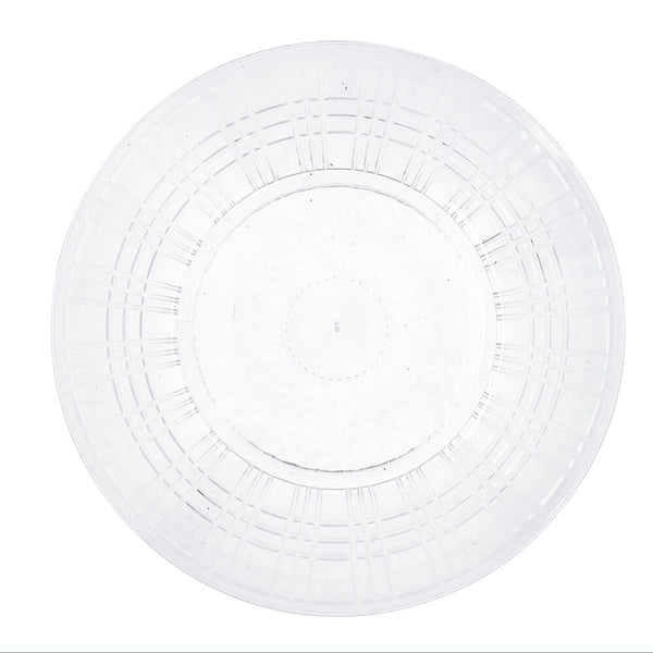 Assiette plate Quid Viba Transparent Plastique (Ø 26 cm) (Pack 12x)